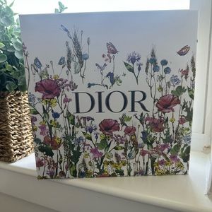 Floral Dior Makeup Size Box